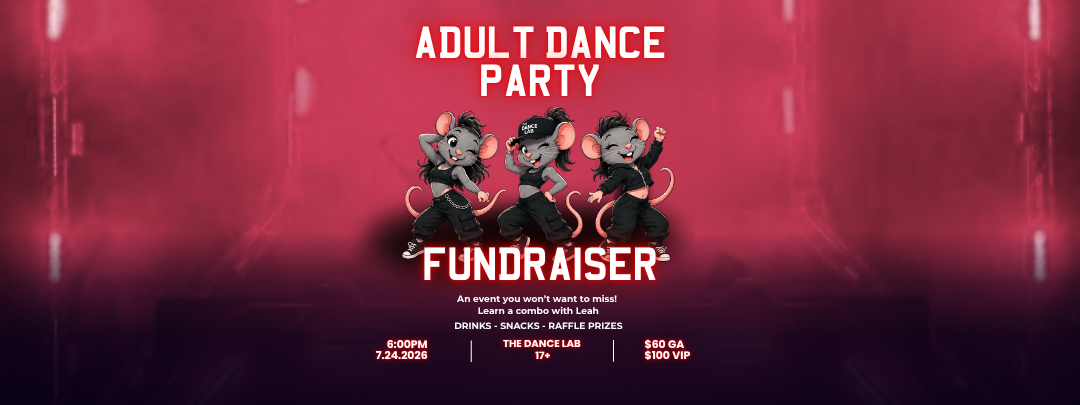 Adult Dance Party Fundraiser